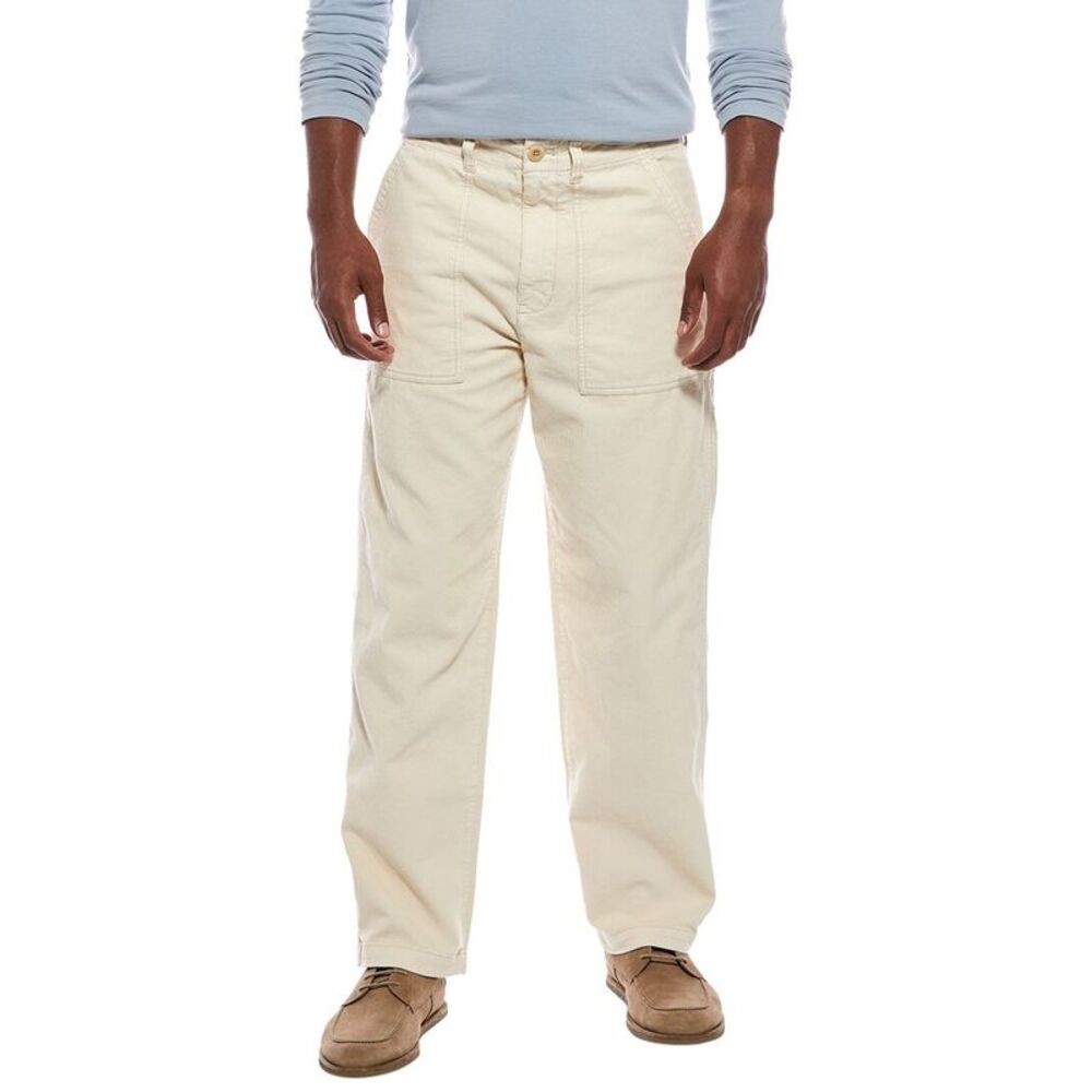 Madewell Mens  Fatigue Corduroy Pant, Gray